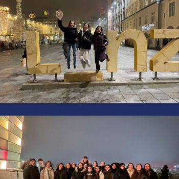 Linz im Winter: Die 4BK auf Entdeckungstour in der Stahlstadt