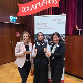 START-Stipendium: Wir freuen uns mit Elif